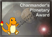Charmander's Planetary Award